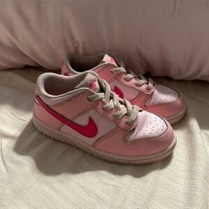 Triple pink dunks size 10C